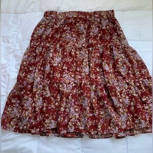 BLISS knee length skirt